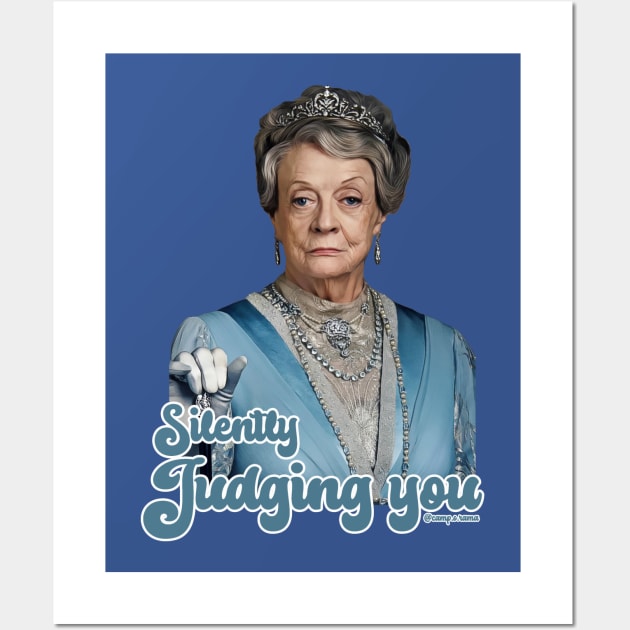 The  Dowager Countess of Grantham Wall Art by Camp.o.rama